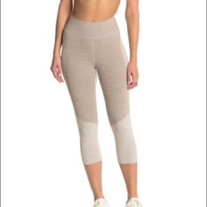 Outdoor Voices Paneled Colorblock Capri Leggings